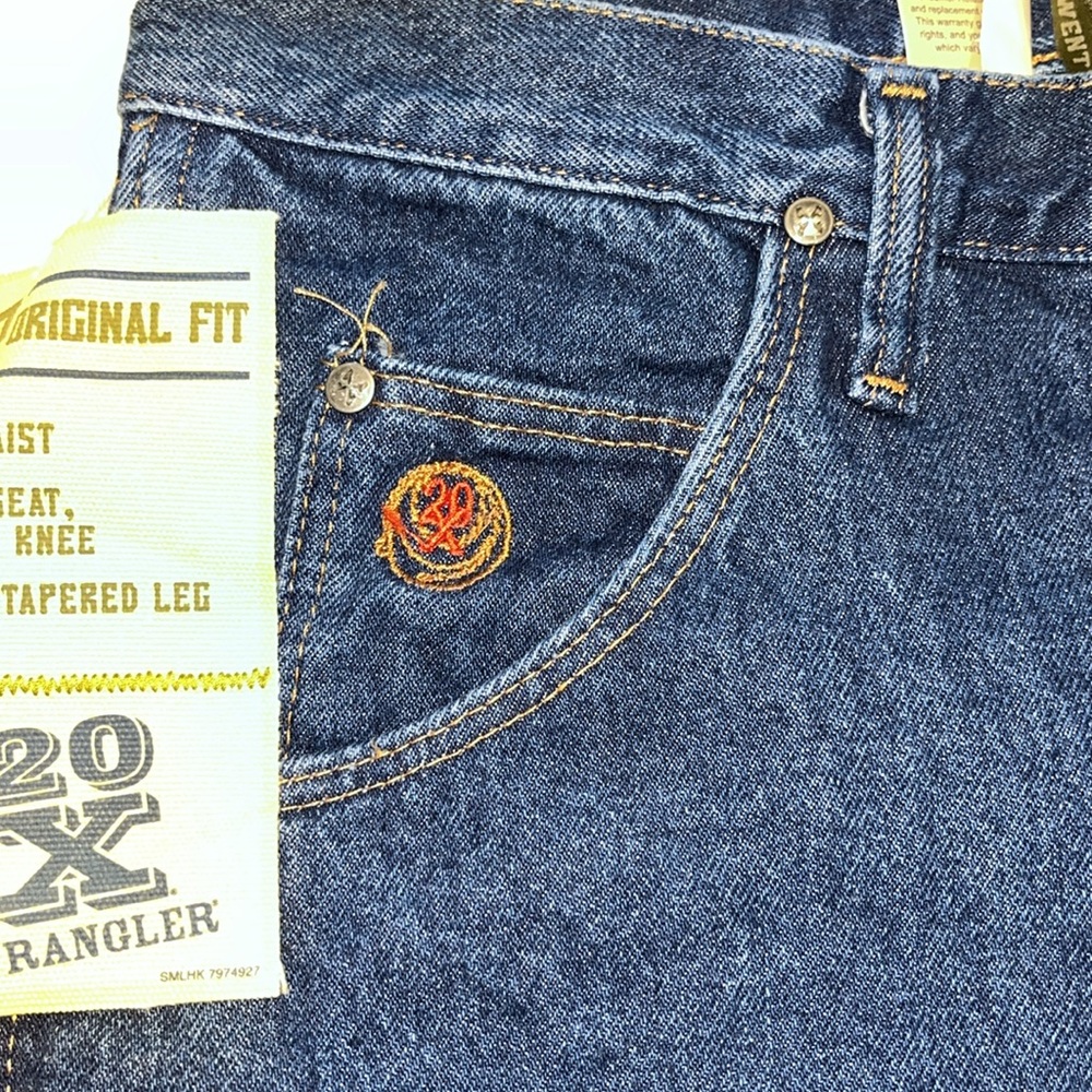 35 x 32 New with tags “20X”  Wrangler Jeans “TwentyX”